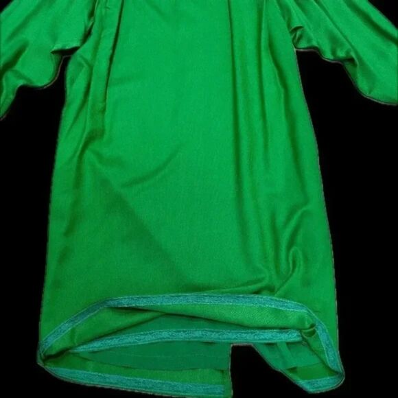 Stanley Sherman for Neiman Marcus Vintage Silk Dress – 1960's Emerald Green (16) - Picture 2 of 6